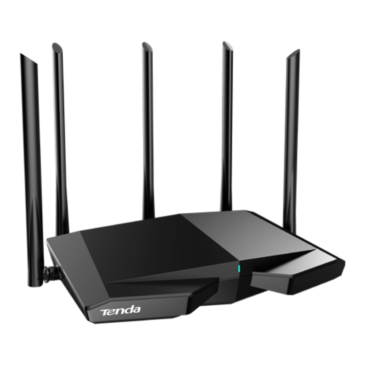 Router Wi-Fi 6e, AX5700 TriBand 2.4/5GHz/6GHz, 861+2402+2402 Mbps, 5x6dBi, 4 x Gigabit - TENDA TND-TX27-PRO