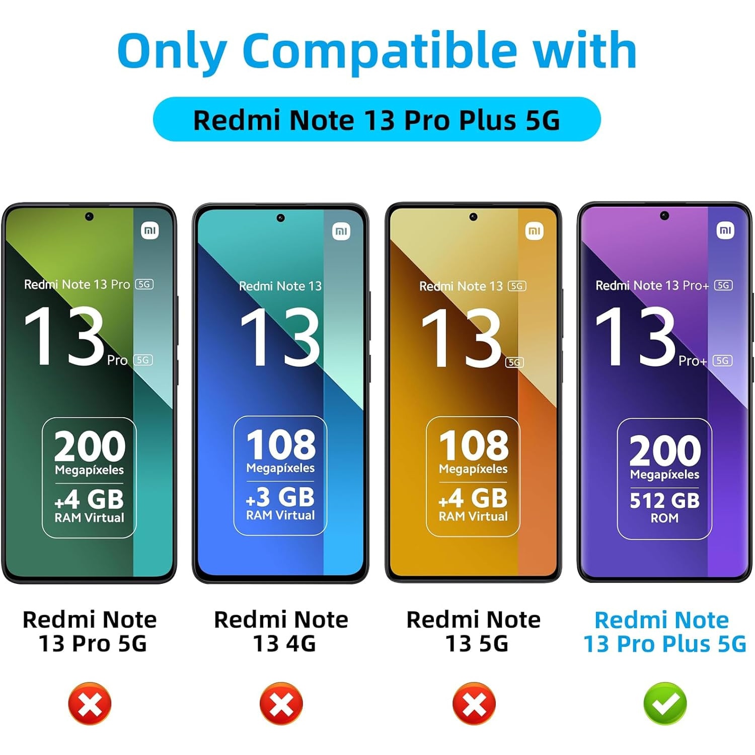 Husa protectie Mat-Tech compatibila cu Xiaomi Redmi Note 13 Pro Plus 5G, Protectie Camera, Colturi anti-soc, Decupaje Precise, Rezistenta la impact, Margini ridicate pentru protectia ecranului, Transparenta