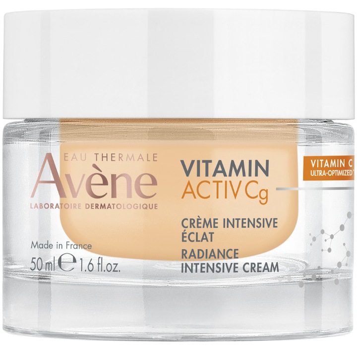 Crema intensiva cu efect de luminozitate, Vitamin Activ Cg, Avene, 50 ml