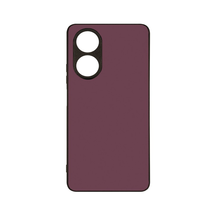 Husa BestCase® MaxSafe, Compatibila Cu OPPO A58 4G, Mulberry, HD Colors, Anti-soc, Protectie Camera, Margini ridicate pentru protectia ecranului, G 1416