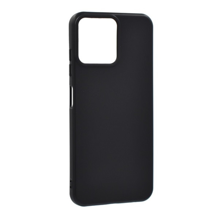 Gigapack szilikon mobiltelefon tok, matt, fekete, kompatibilis: ZTE Blade V50 Design 4G