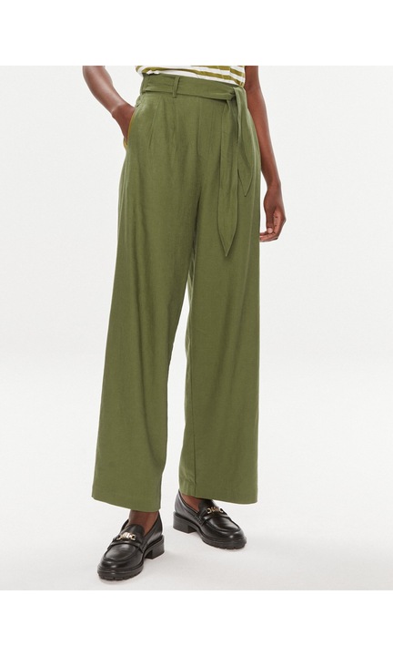 Női nadrág, Tamaris, 303566203, zöld, 38 EU, viszkóz