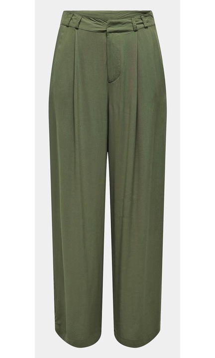 Női nadrág, Csak, 303602628, Zöld, Viskóz