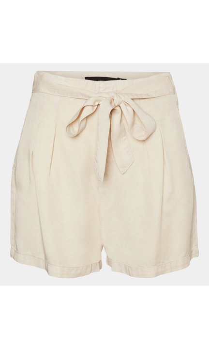 Női rövidnadrág, Vero Moda, 303613334, Bézs, Lyocell