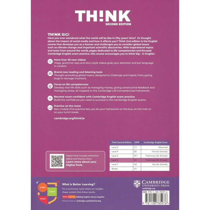 Think 2nd Ed Level 2 Workbook with Digital Pack; Хърбърт Пухта - eMAG.bg