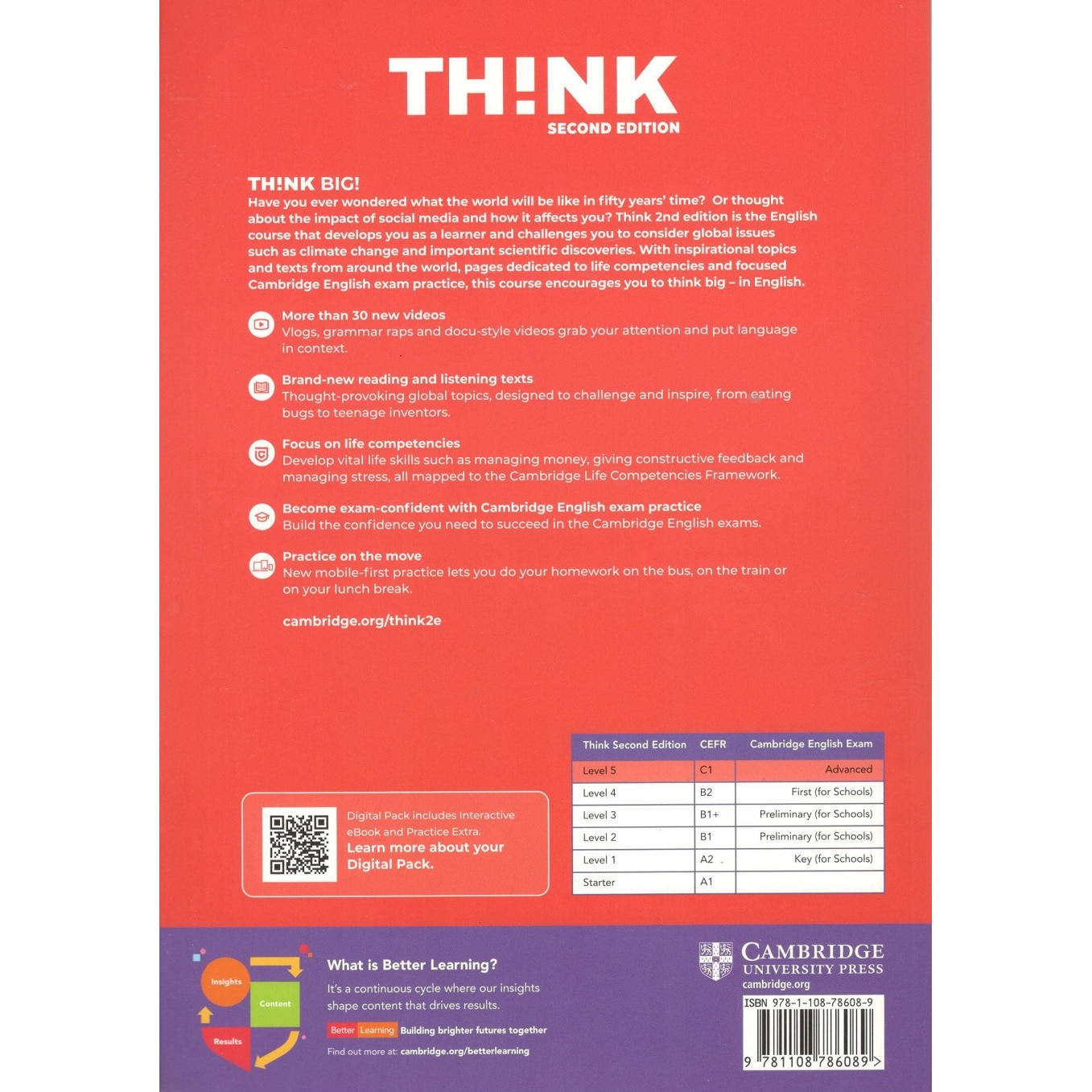Think 2nd Ed Level 5 Workbook with Digital Pack ; Herbert Puchta - eMAG.ro