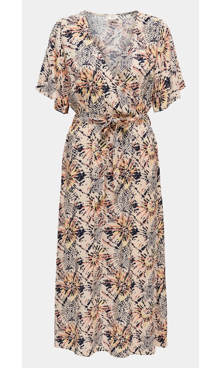 Дамска рокля, JdY, 303568542, Бежов, Вискоза