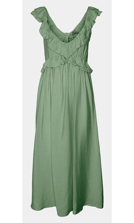 Rochie dama, Vero Moda, 303612429, Verde, Viscoza