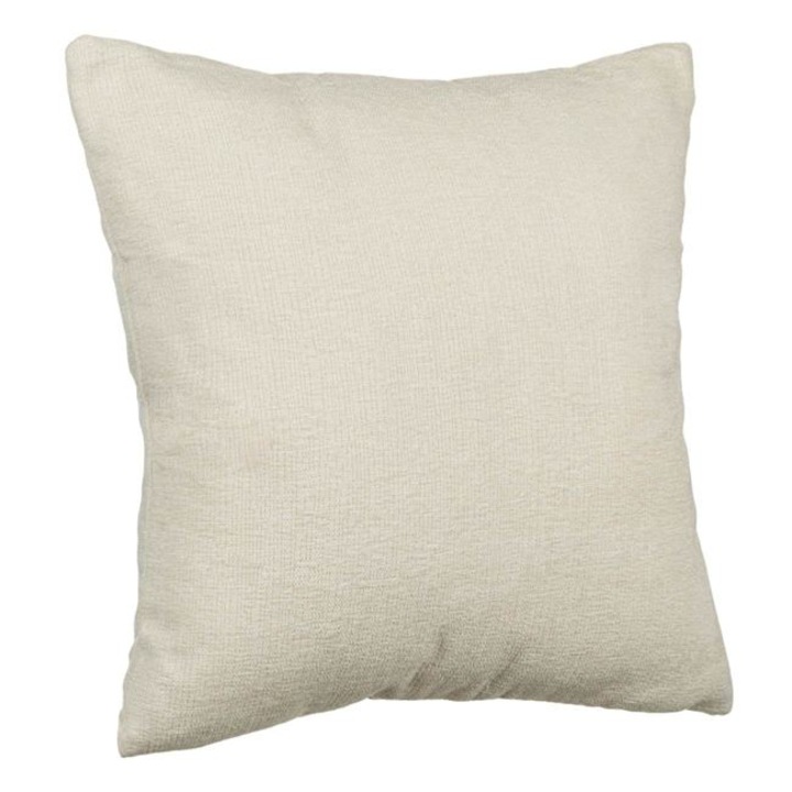 Perna Decorativa de Iarna Chenille Ecru
