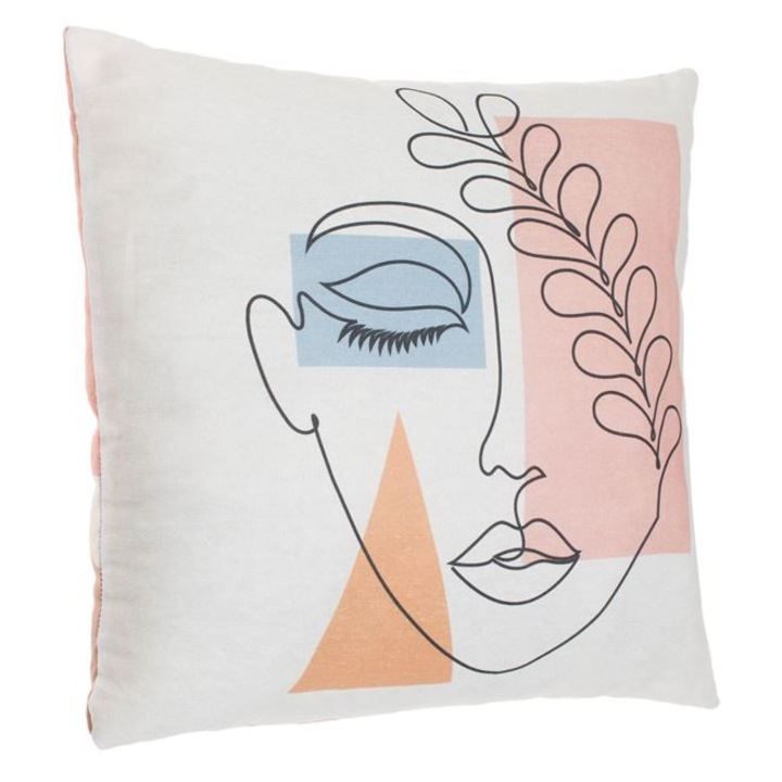 Perna Decorativa cu Model Abstract Fete