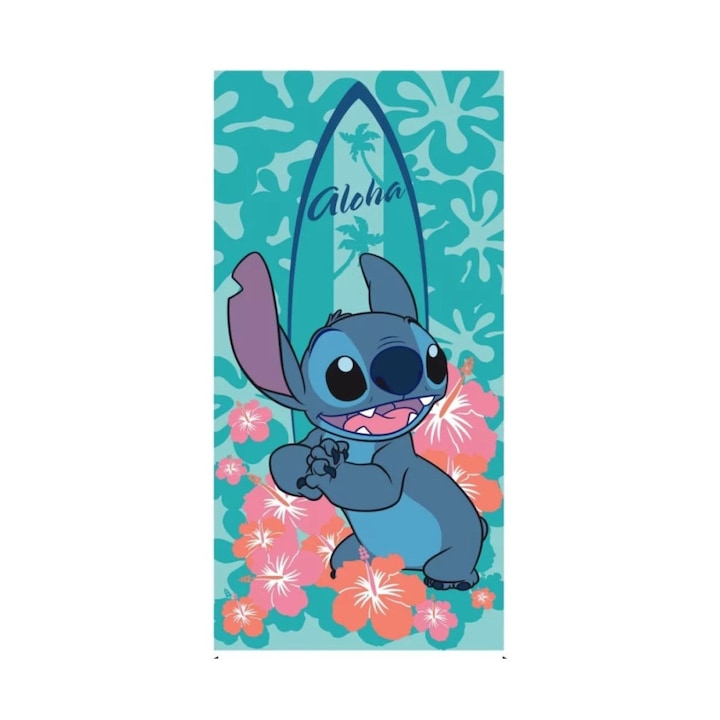 Lilo and Stitch The star dog хавлиена кърпа за баня 70x140см (бързосъхнеща)