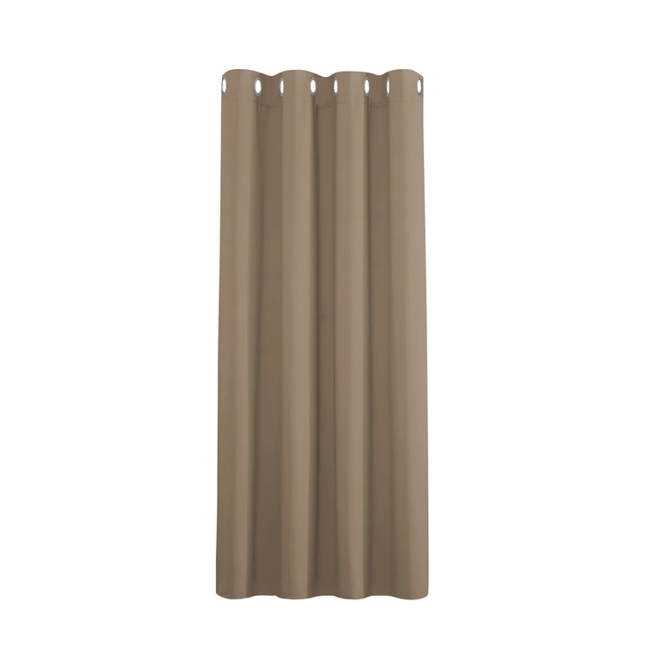 Pony Dance sötétítőfüggöny, 250 x 200 cm, mokka