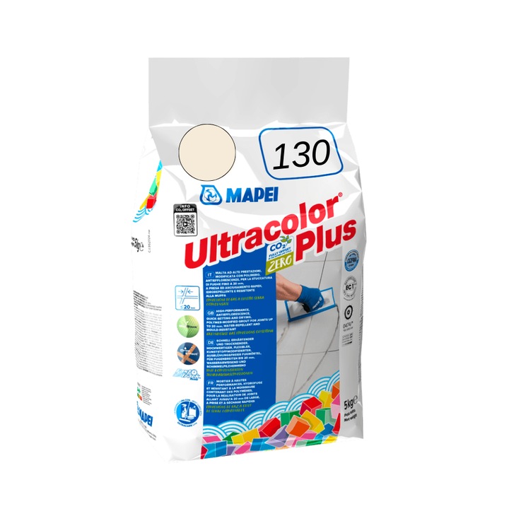 Замазка UltraColor Plus 130 Jasmine, 5кг