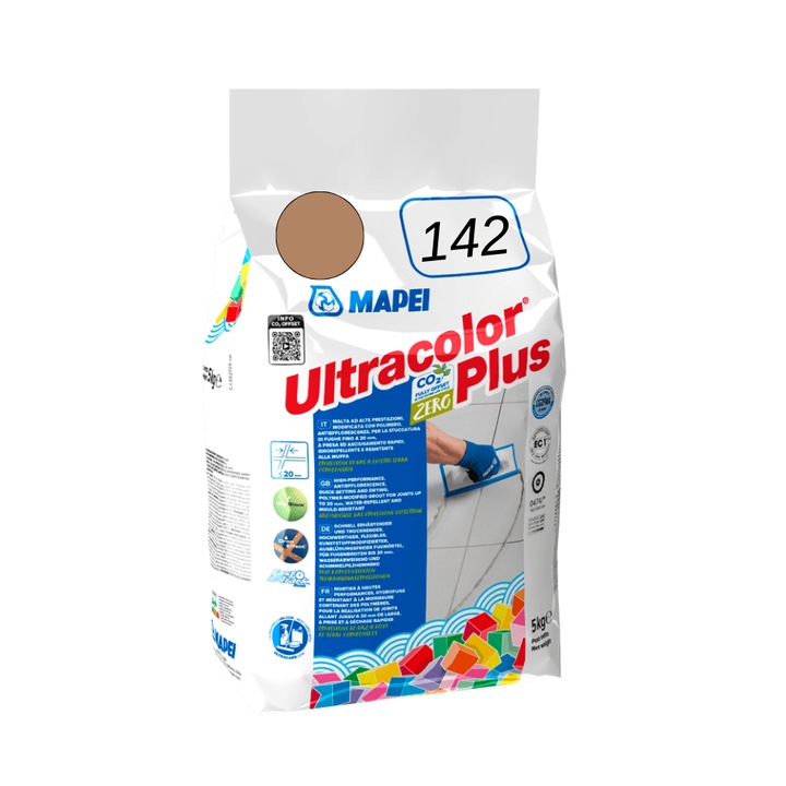 Замазка UltraColor Plus 142 Brown, 5кг