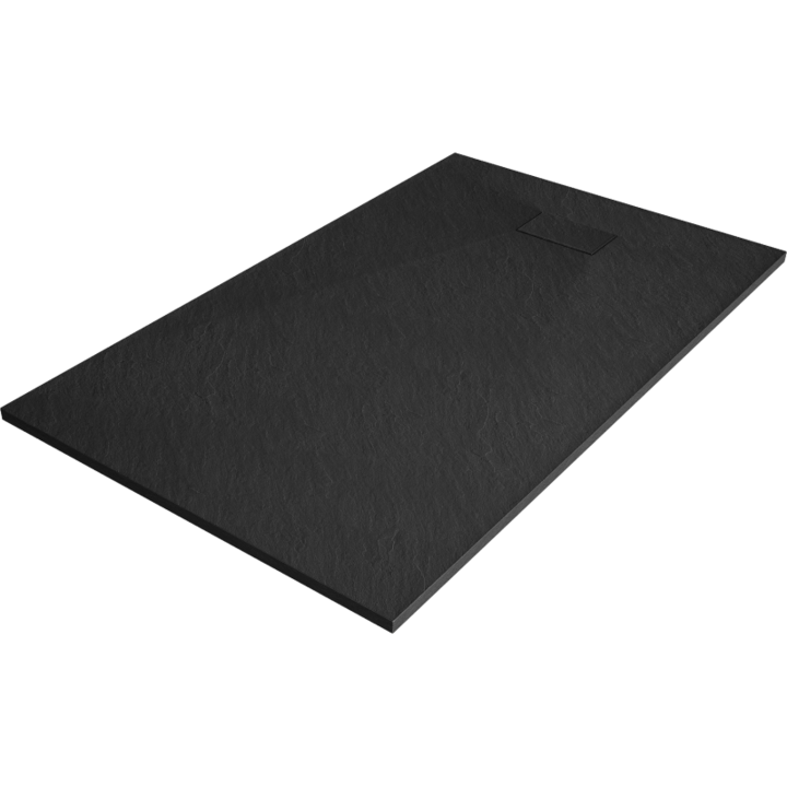 Cadita de dus dreptunghiulare, Mexen, 14994, Plastic, Negru