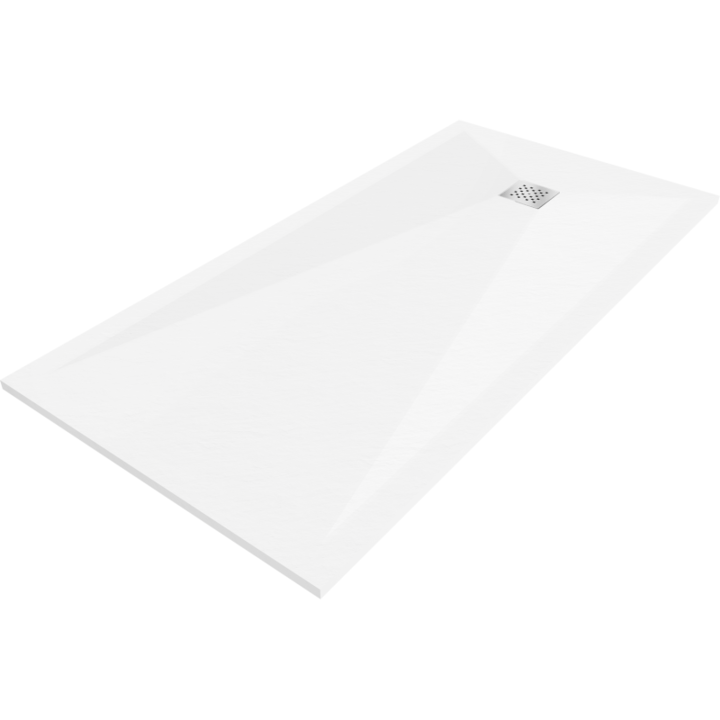 Cadita de dus dreptunghiulare, Mexen, 15086, Compozit mineral, Alb