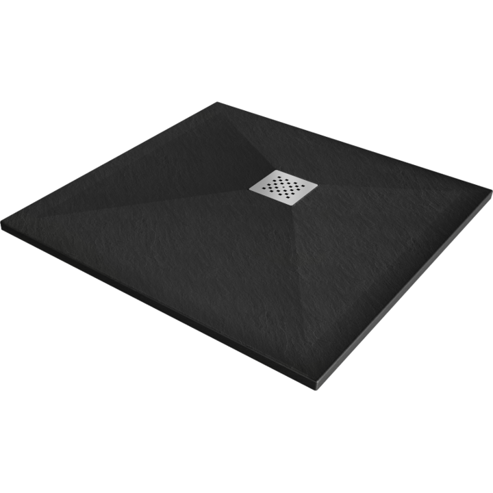 Cadita de dus patrate, Mexen, 15216, Compozit mineral, Negru