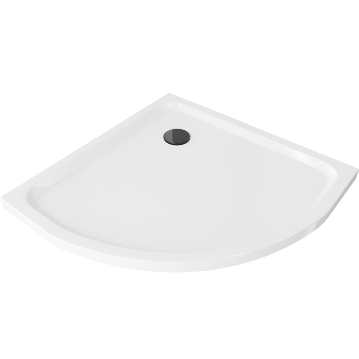 Cadita de dus semirotunde, Mexen, 14480, Acril, Alb