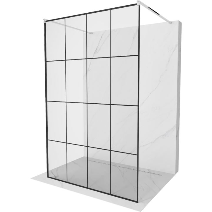 Paravan de dus, Mexen, 14127, Sticla, Crom