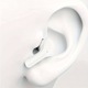Vezeték nélküli, In-Ear fülhallgató, TWS, Bluetooth 5.3-mal, HD mikrofonnal, érintésvezérléssel, digitális kijelzővel, zajszűrővel (ANC-ENC), gyors töltéssel, vízálló, mágneses tokkal - Átlátszó fehér