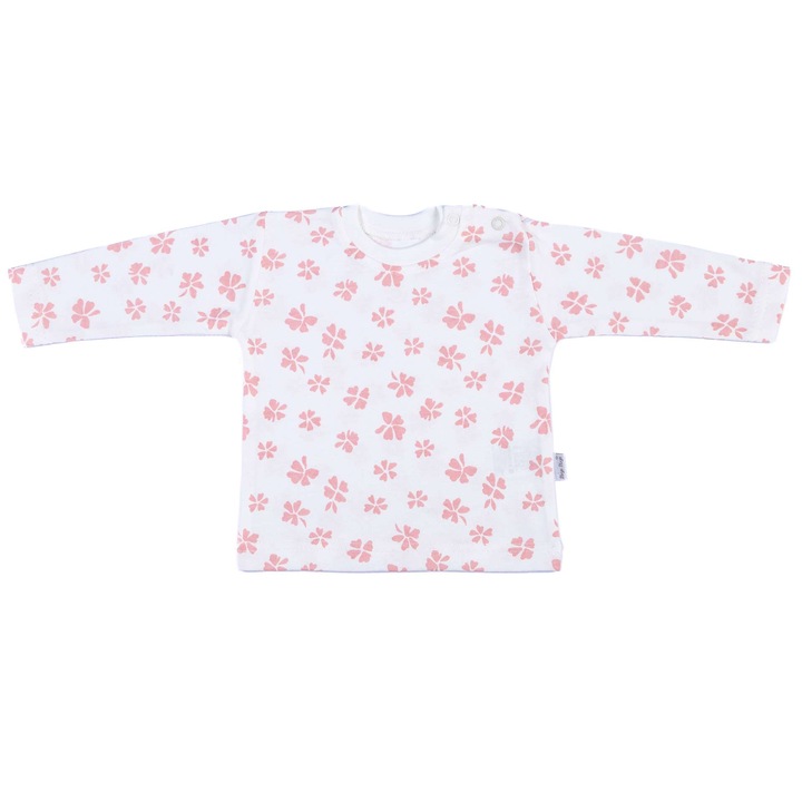 Gyerek polo, Tup Tup, DZ21012, ekru, hosszu ujju, viragmintas, Ekrü