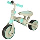 Триколка Luka, TRIKE FIX V4, със защитна преграда, синьо/сиво, 18м-6г.