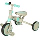 Триколка Luka, TRIKE FIX V4, със защитна преграда, синьо/сиво, 18м-6г.