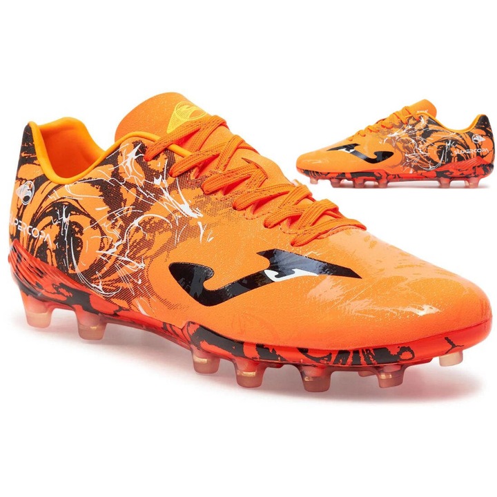 Мъжки футболни обувки, Joma, Super Copa 2408 FG, синтетика/полиуретан, оранжеви, 44 EU