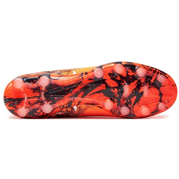 Pantofi fotbal barbati, Joma, Super Copa 2408 FG, sintetic/poliuretan, portocaliu, 45 EU