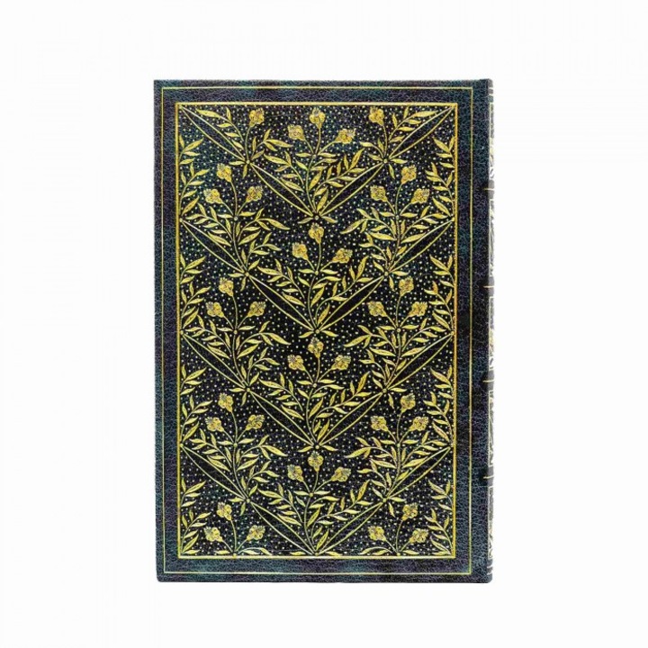 Caiet, Paperblanks, 176 pagini liniate, 14x9cm, verde/auriu