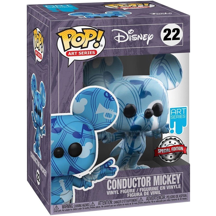 Фигуркa, Funko Pop! Artist Series Mickey 22 Art Case, 10cm