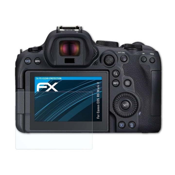 Duragon fólia, Canon EOS R6 Mark II, képernyővédelem, ütésálló szilikon