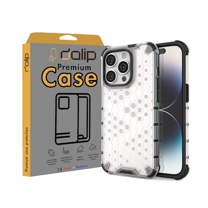 Калъф за Xiaomi Redmi Note 11 Pro / Redmi Note 11 Pro Plus, Dalip BeeTime, Поликарбонат, Прозрачен