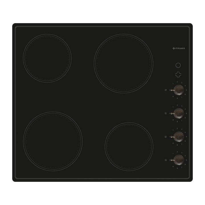 Plita electrica cu inductie CASO Maitre 3500, 3500 W, 12 Nivele de putere, Control digital, Detectare automata a vasului, Timer, Negru