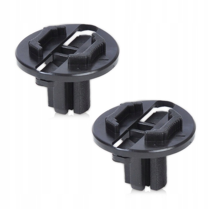 Rögzítőbilincs, Mercedes W124-hez, Fényszóró rögzítéshez, Műanyag, Fekete