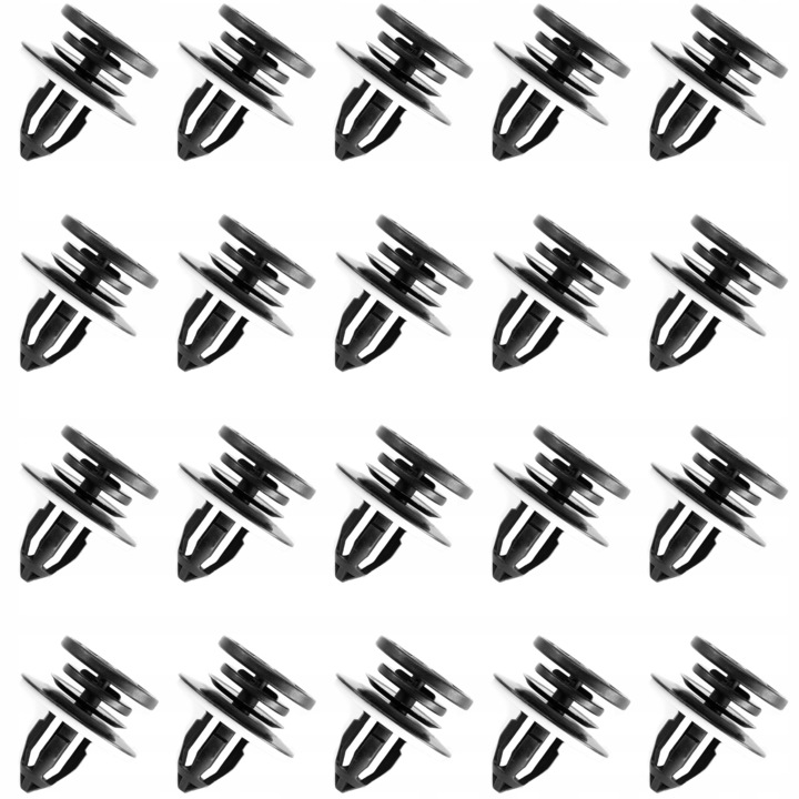 Set 20 Piese Cleme De Fixare, Pentru Audi A3, A4, Seat Exeo, Pentru Tapiterie, Plastic, Negru