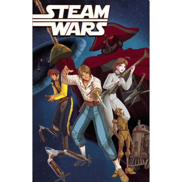 Комикс Steam Wars, TP, 2nd Ptg, Автор Fred Perry