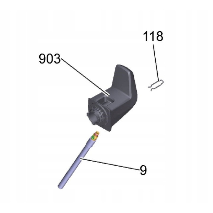 Clema blocare, Karcher, K4, K5 (9.039-336.0) Full Control