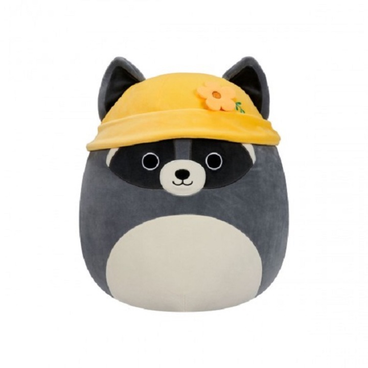 Jucarie de plus 13 cm, Enot Rocky, Squishmallows