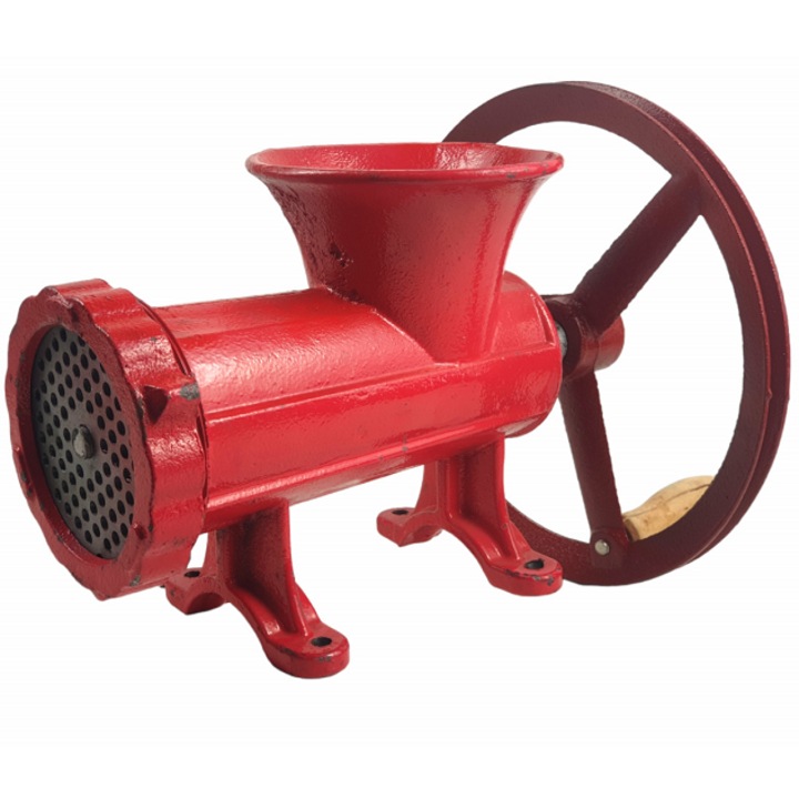 Masina manuala din fonta, pentru tocat carne, ELEFANT TB-3, Nr. 32, 70-80 kg/h