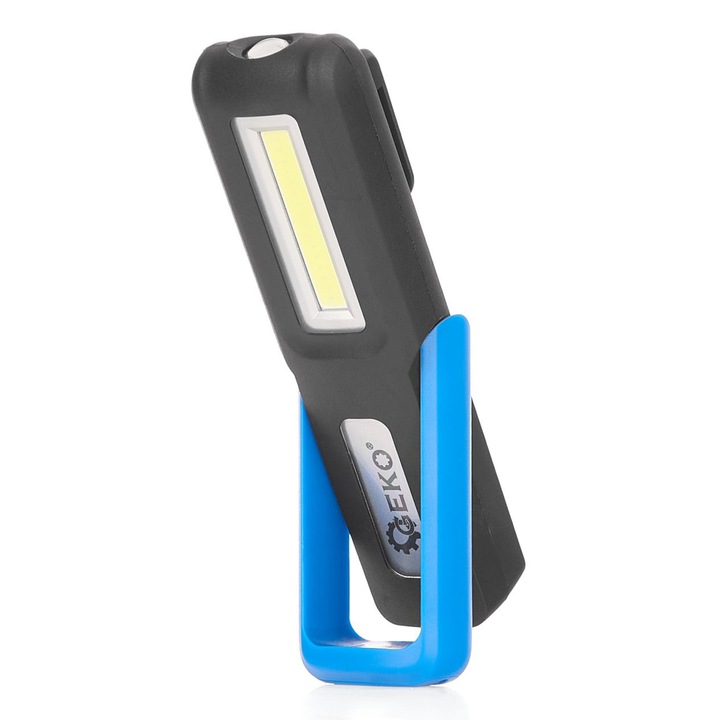 Lampa LED de lucru reincarcabila, GEKO, 3W, LED COB, 1200mAh