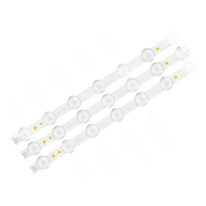 Barete led compatibile cu LG 43 inch, kit 3 barete, 7 leduri, AGM76872401