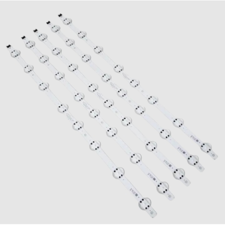 Barete led compatibile cu LG 60 inch, kit 5 barete, 8 leduri, AGF30150701