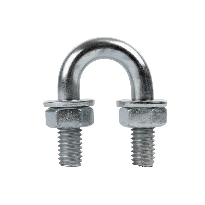 Surub Colier Tip U Cu Piulite Si Saibe, Dromet. Cybant, M 6X11, 1/8"