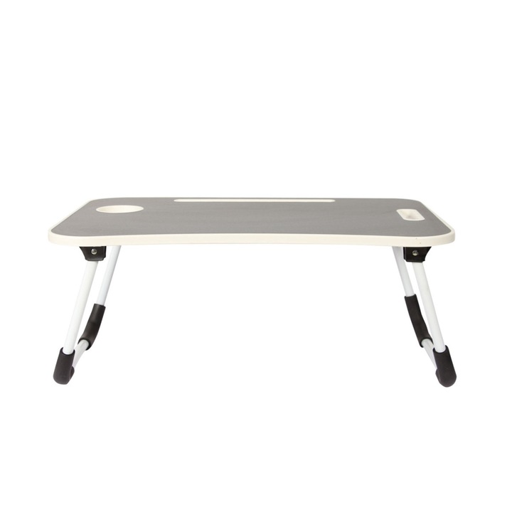 Masa ergonomica cu sertar, Plastic, Gri, XL