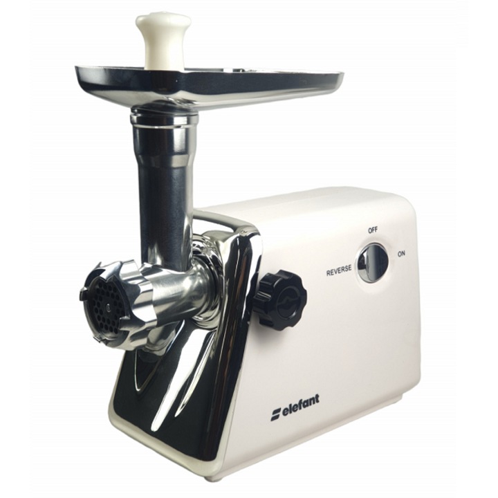 Masina de tocat carne electrica ELEFANT MG020, 2 kW, 50-100 kg/h, 3 x site 3/5/7 mm, 1 x KUBBE, 1 x palnie, 1 x impingator