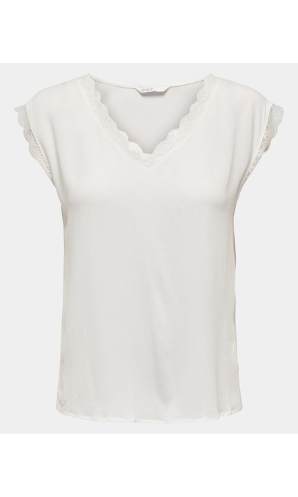 Дамска блуза, Only, 303602567, Бяла, Вискоза