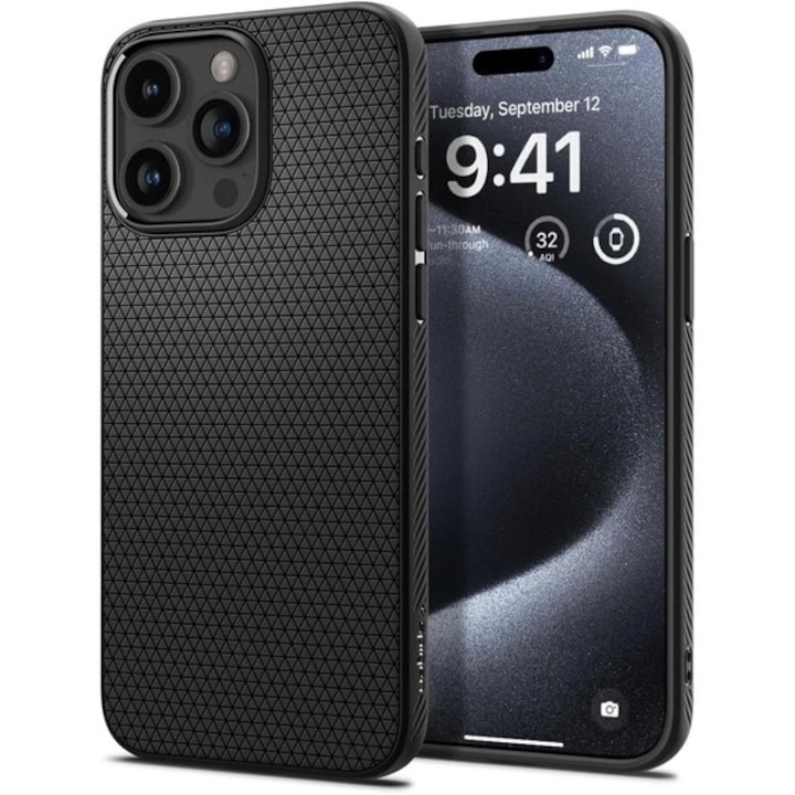 ΠΡΡΠ± Spigen Π·Π° iPhone 15 Pro, Liquid Air, Π§Π΅ΡΠ΅Π½