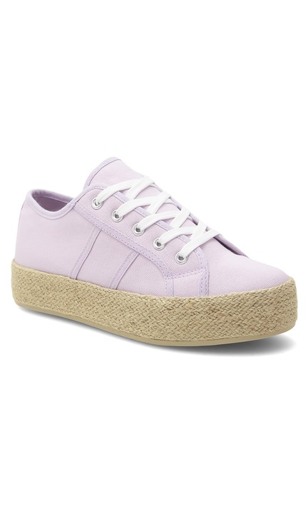 Női espadrillák, DeeZee, 438809, textil, lila, 35 EU