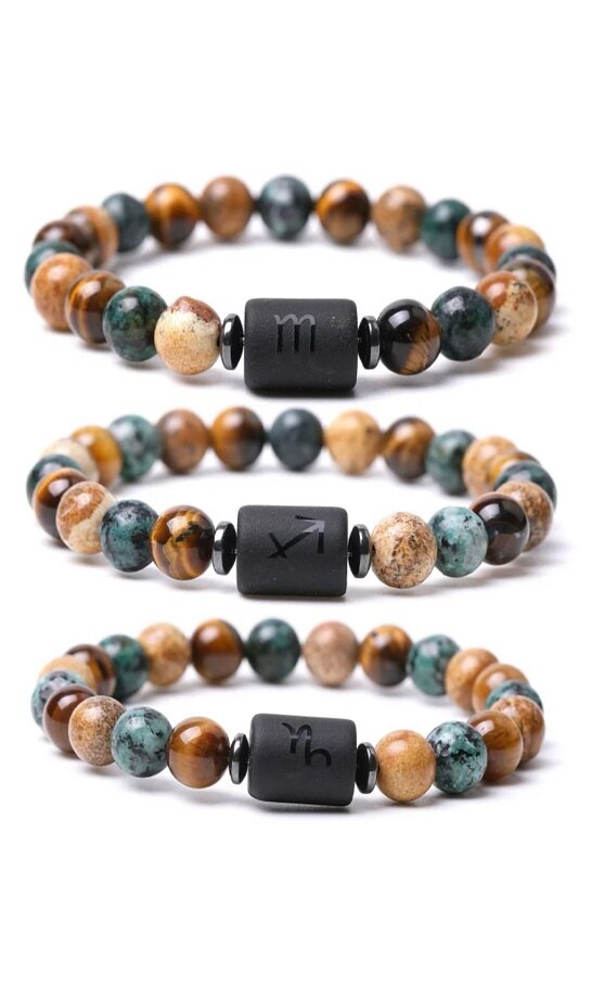 Bracciale Zen Attraction In Pietre Naturali 8mm – Armonia, Gioia E Amore – Pietra Di Luna, Quarzo Rosa, Rodocrosite – Fatto A Mano - 4